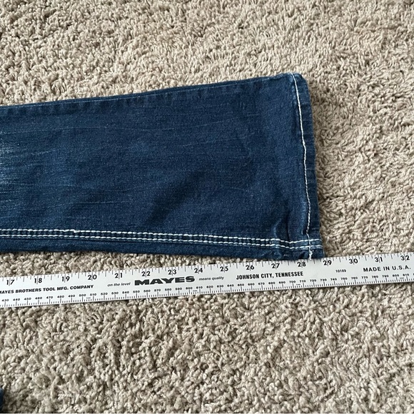 Amethyst Series 31 Sabrina Vintage Bootcut dark wash y2k size 3 low rise - Picture 11 of 11